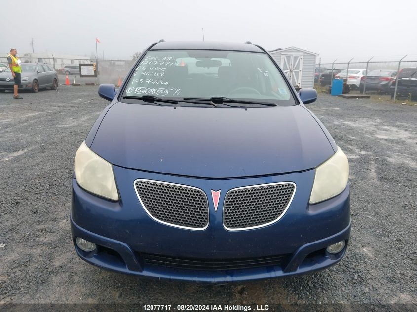 2006 Pontiac Vibe VIN: 5Y2SL65856Z461118 Lot: 12077717