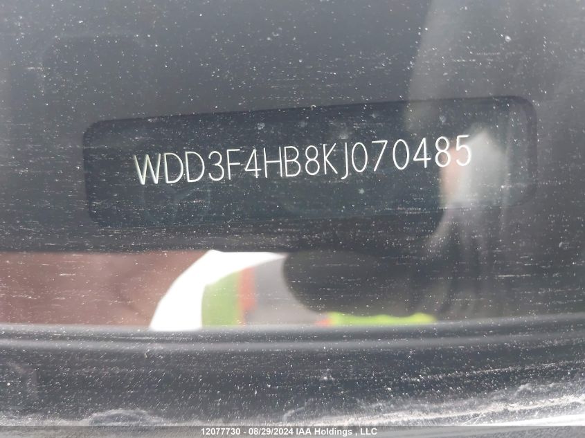 WDD3F4HB8KJ070485 2019 Mercedes-Benz A 250 4Mtic