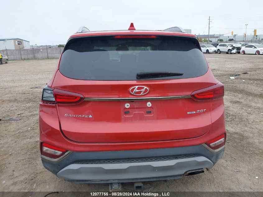 2019 Hyundai Santa Fe Luxury VIN: 5NMS3CAAXKH043451 Lot: 12077755