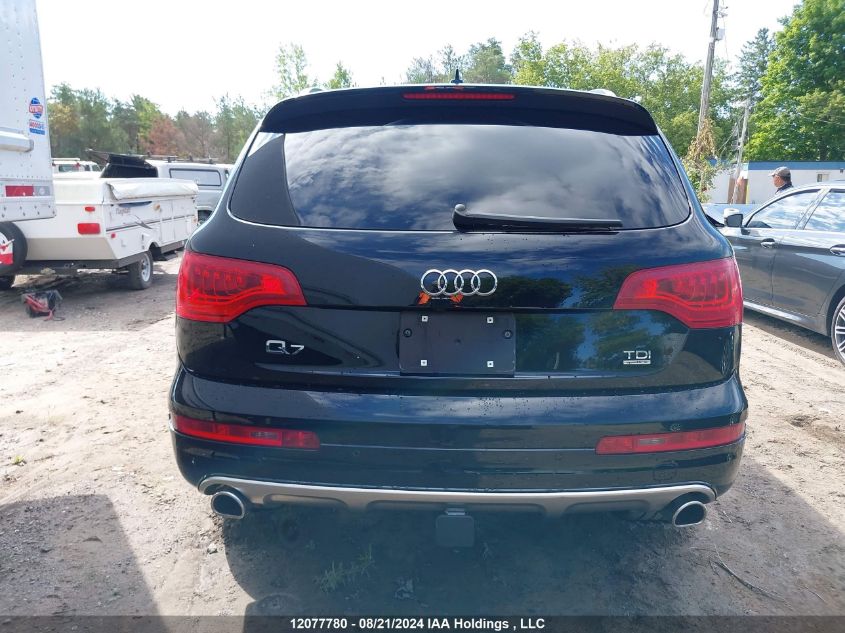 2015 Audi Q7 Tdi/Prestige VIN: WA1VMCFE2FD021250 Lot: 12077780