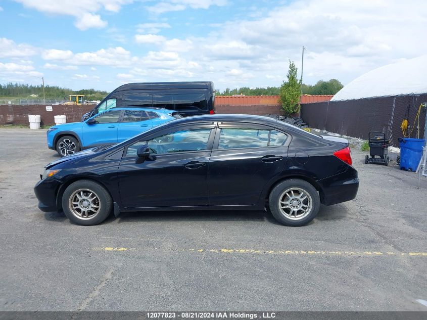 2012 Honda Civic Lx VIN: 2HGFB2F45CH058679 Lot: 12077823