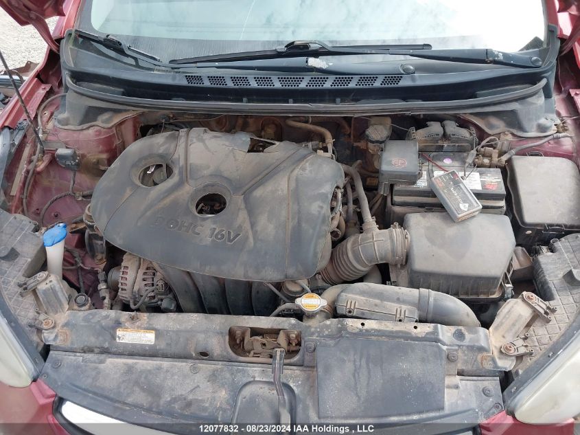 2013 Hyundai Elantra Gl VIN: 5NPDH4AE3DH151869 Lot: 12077832