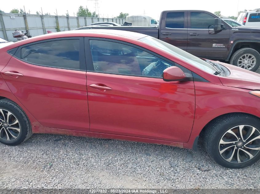 2013 Hyundai Elantra Gl VIN: 5NPDH4AE3DH151869 Lot: 12077832