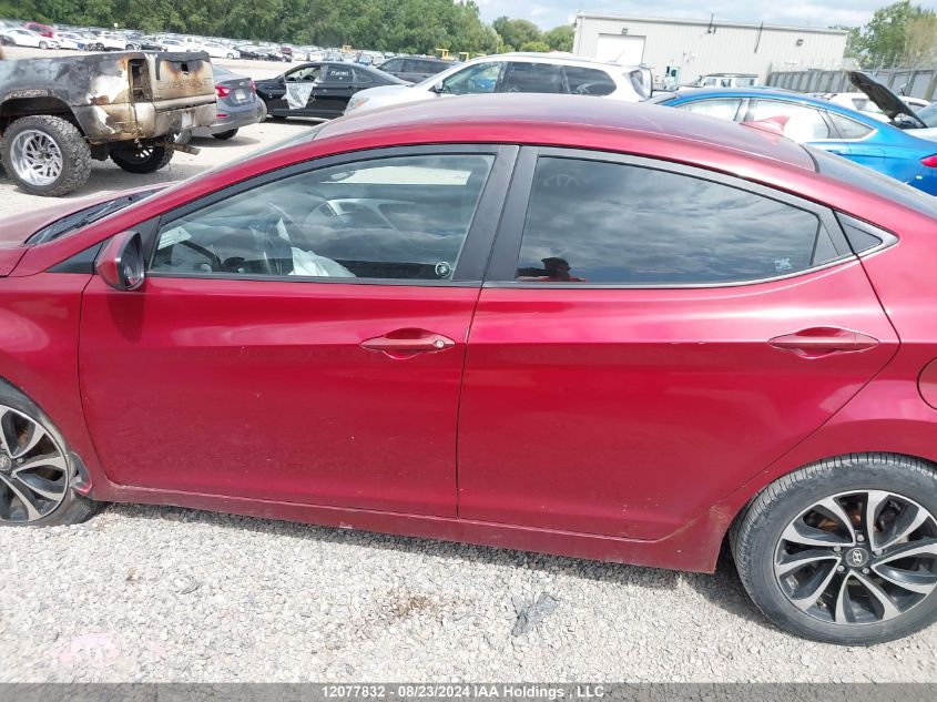 2013 Hyundai Elantra Gl VIN: 5NPDH4AE3DH151869 Lot: 12077832