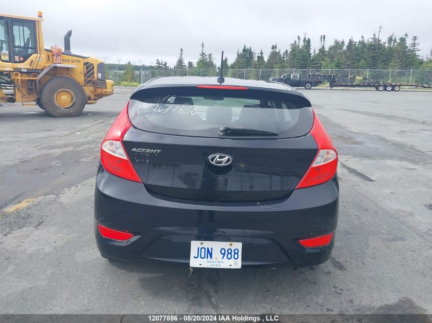 2016 Hyundai Accent Se VIN: KMHCT5AE5GU269041 Lot: 12077856