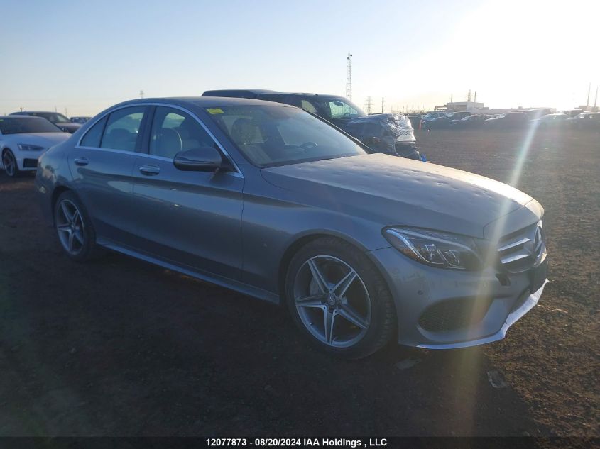 55SWF4KB7GU161647 2016 MERCEDES-BENZ C CLASS - Image 1