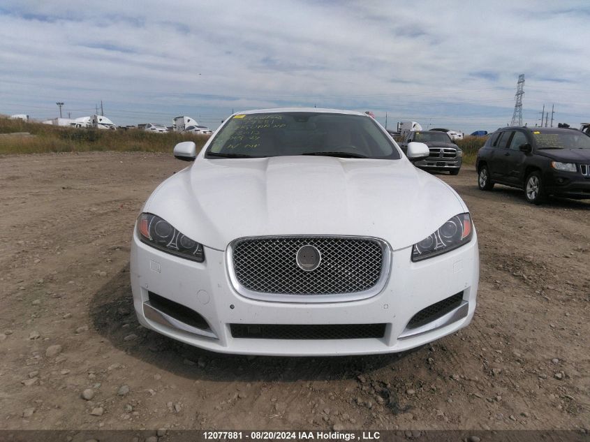 2013 Jaguar Xf VIN: SAJXJ0EF5D8U08012 Lot: 12077881