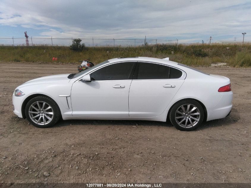 2013 Jaguar Xf VIN: SAJXJ0EF5D8U08012 Lot: 12077881