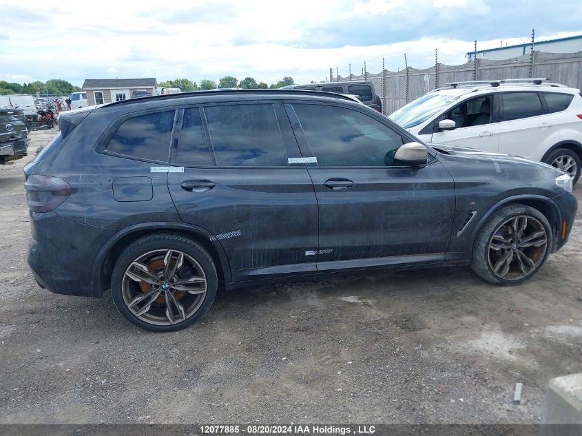 2020 BMW X3 xDrivem40I VIN: 5UXTY9C08L9C88812 Lot: 12077885