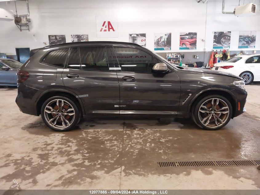 2020 BMW X3 xDrivem40I VIN: 5UXTY9C08L9C88812 Lot: 12077885