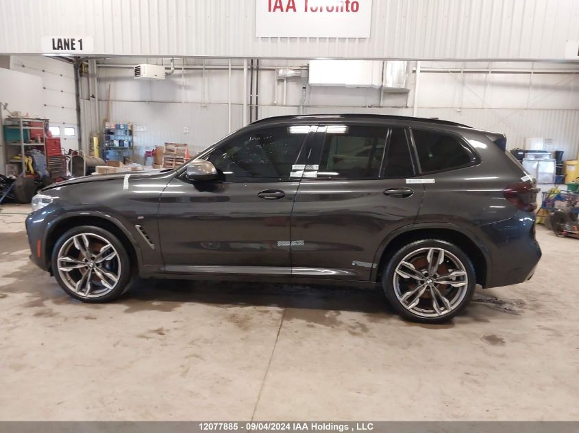 2020 BMW X3 xDrivem40I VIN: 5UXTY9C08L9C88812 Lot: 12077885