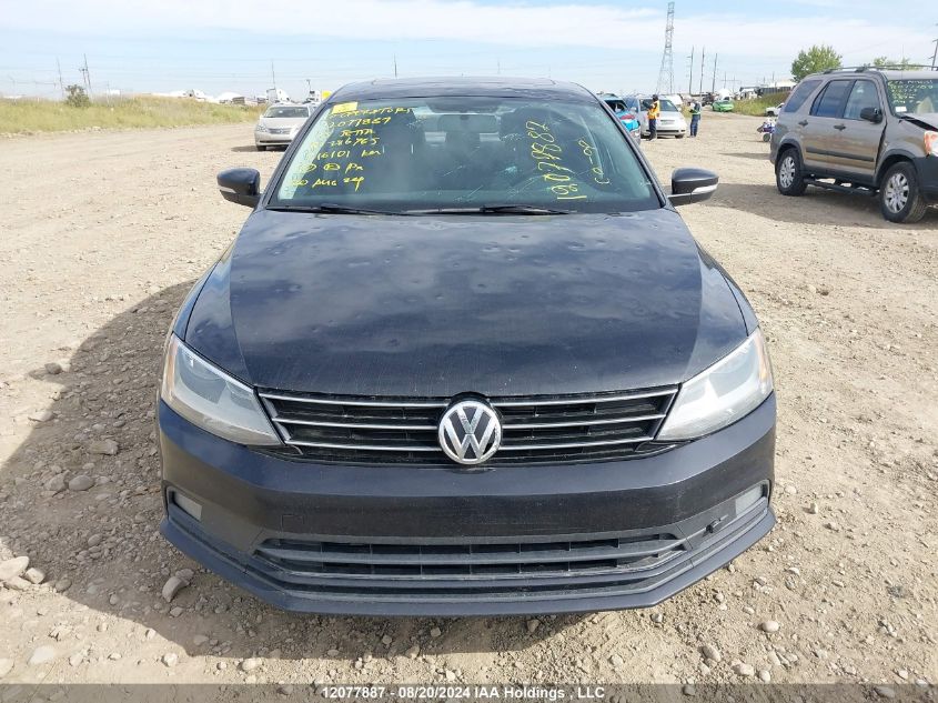 2015 Volkswagen Jetta Se VIN: 3VWD07AJ8FM286765 Lot: 12077887