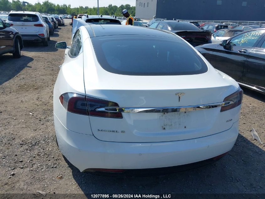 2016 Tesla Model S VIN: 5YJSA1E26GF150096 Lot: 12077895