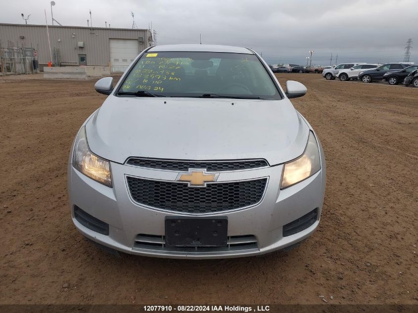 2011 Chevrolet Cruze Lt VIN: 1G1PG5S94B7220733 Lot: 12077910