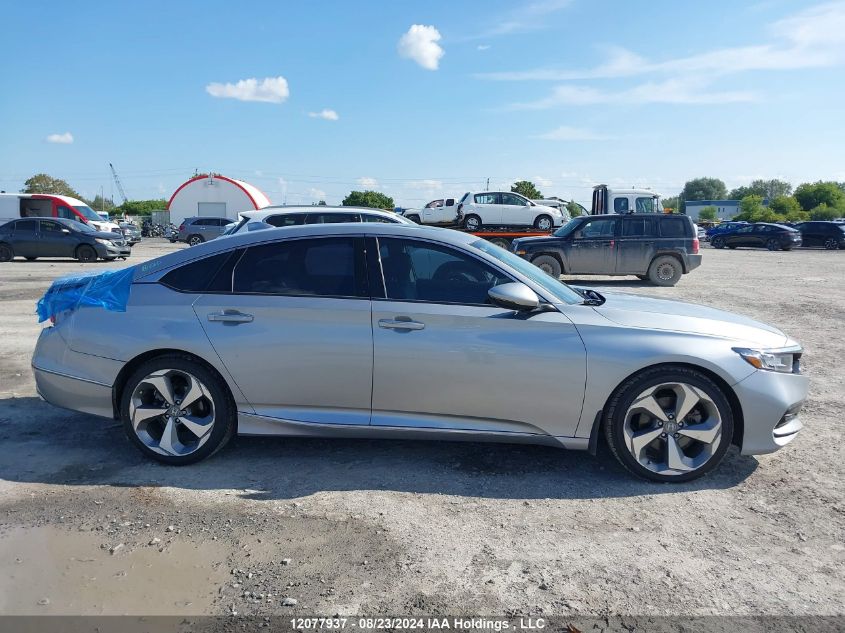 2018 Honda Accord Touring VIN: 1HGCV1F92JA803268 Lot: 12077937