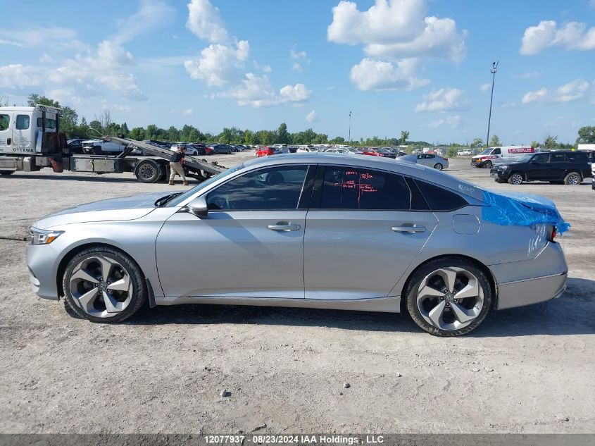 2018 Honda Accord Touring VIN: 1HGCV1F92JA803268 Lot: 12077937