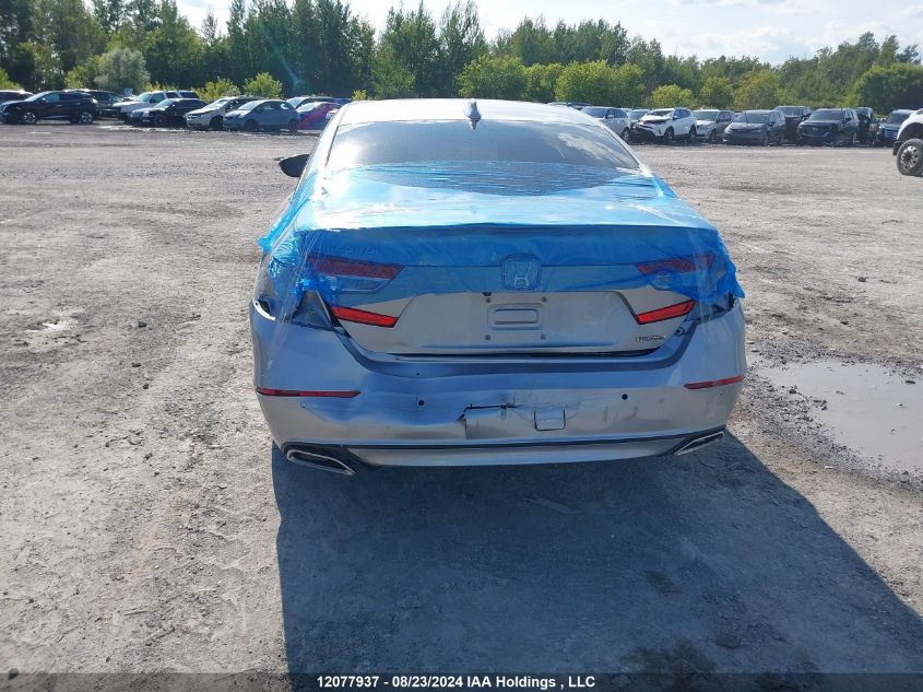 2018 Honda Accord Touring VIN: 1HGCV1F92JA803268 Lot: 12077937