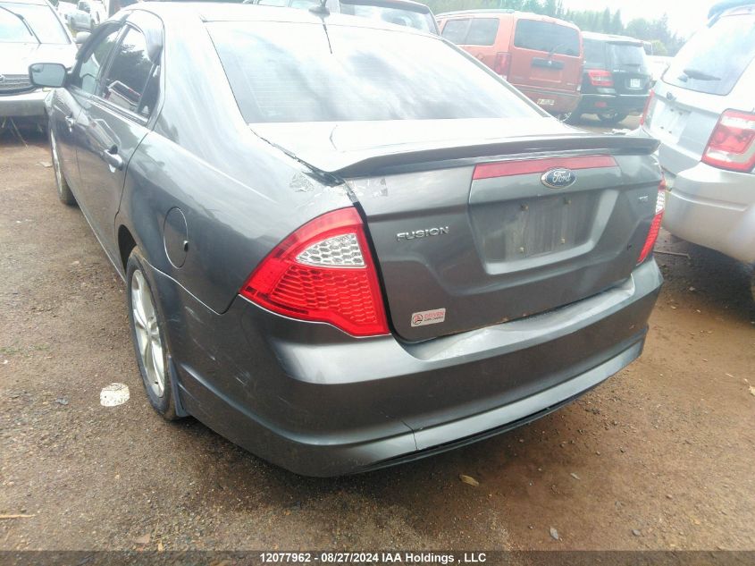 2012 Ford Fusion Se VIN: 3FAHP0HA4CR443483 Lot: 12077962