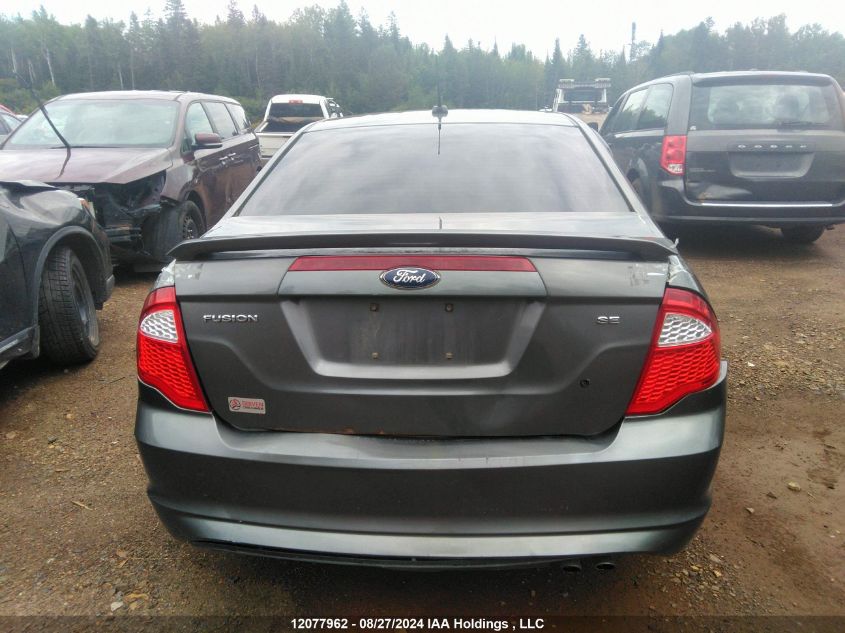 2012 Ford Fusion Se VIN: 3FAHP0HA4CR443483 Lot: 12077962