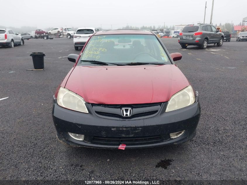 2HGES16605H034770 2005 Honda Civic Lx