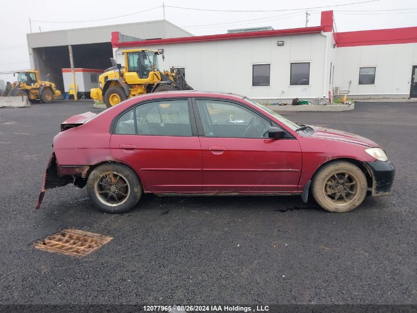 2HGES16605H034770 2005 Honda Civic Lx