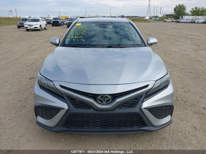 2022 Toyota Camry Se/Se Night Shade VIN: 4T1G11AK9NU662205 Lot: 12077971