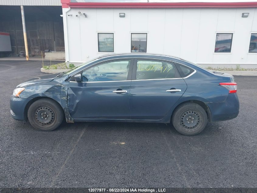 2013 Nissan Sentra S/Sv/Sr/Sl VIN: 3N1AB7AP8DL745402 Lot: 12077977