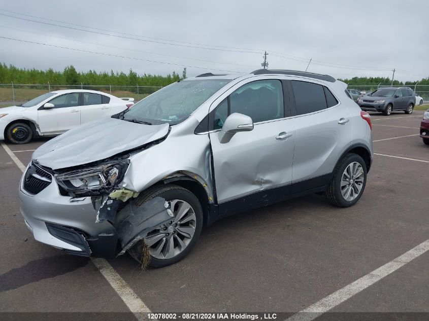 2017 Buick Encore VIN: KL4CJESB0HB002301 Lot: 12078002