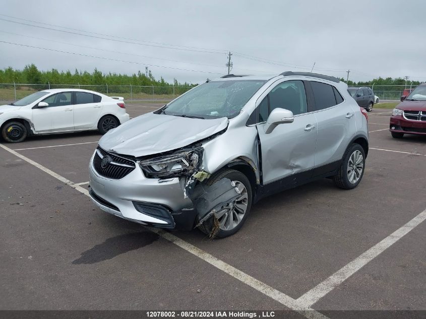 2017 Buick Encore VIN: KL4CJESB0HB002301 Lot: 12078002