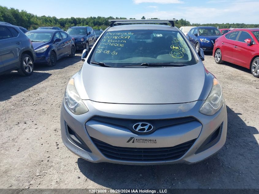 2013 Hyundai Elantra Gt VIN: KMHD25LE2DU076006 Lot: 12078009