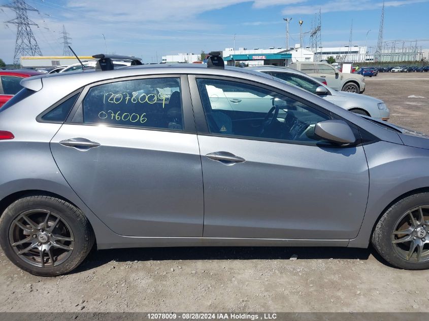 2013 Hyundai Elantra Gt VIN: KMHD25LE2DU076006 Lot: 12078009