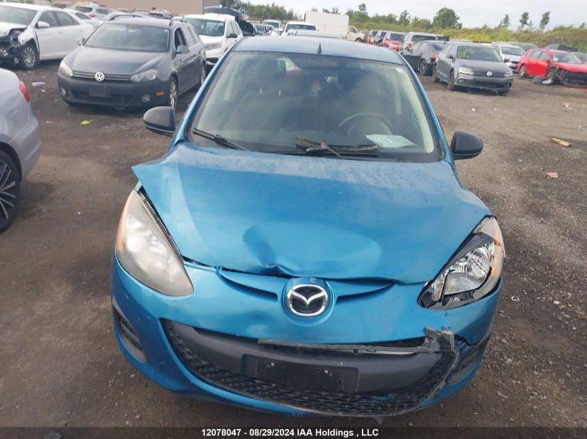 2012 Mazda Mazda2 VIN: JM1DE1KY3C0132783 Lot: 12078047