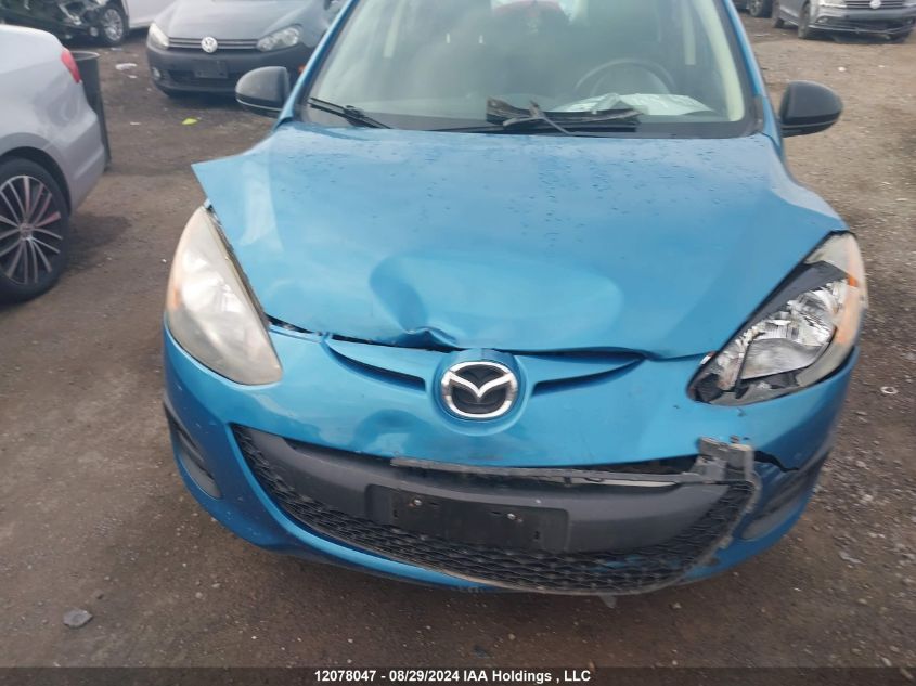 2012 Mazda Mazda2 VIN: JM1DE1KY3C0132783 Lot: 12078047