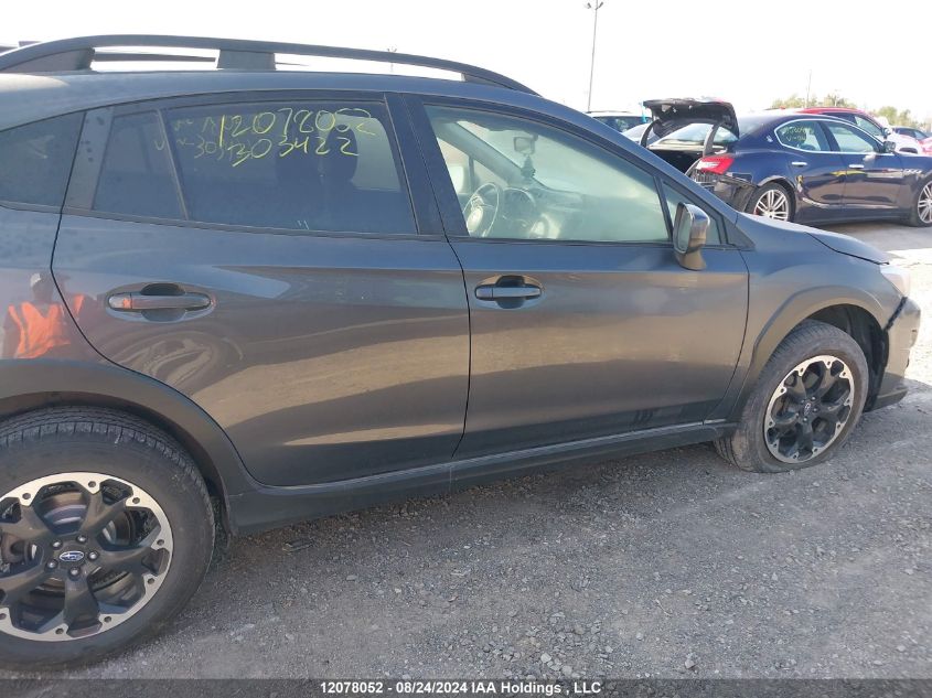 2021 Subaru Crosstrek Premium VIN: JF2GTAGCXMH303422 Lot: 12078052