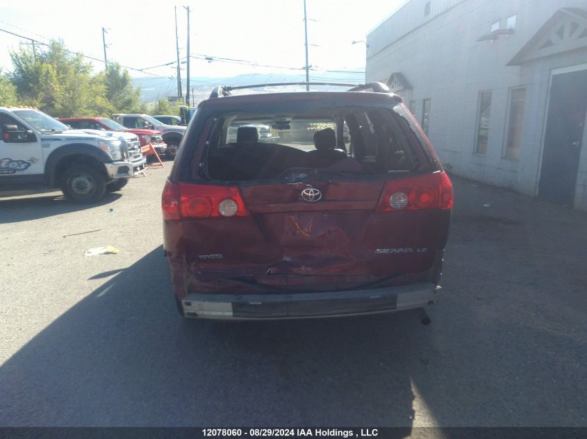 2008 Toyota Sienna Ce/Le VIN: 5TDZK23C18S208447 Lot: 12078060