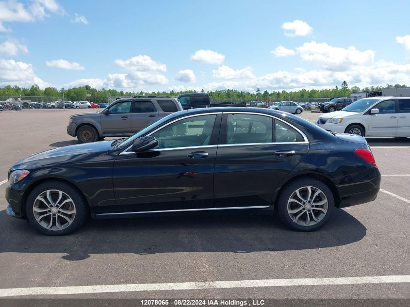 55SWF4KB6GU138165 2016 Mercedes-Benz C 300 4Matic