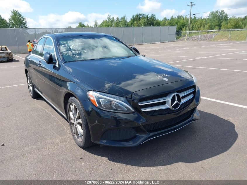 55SWF4KB6GU138165 2016 Mercedes-Benz C 300 4Matic