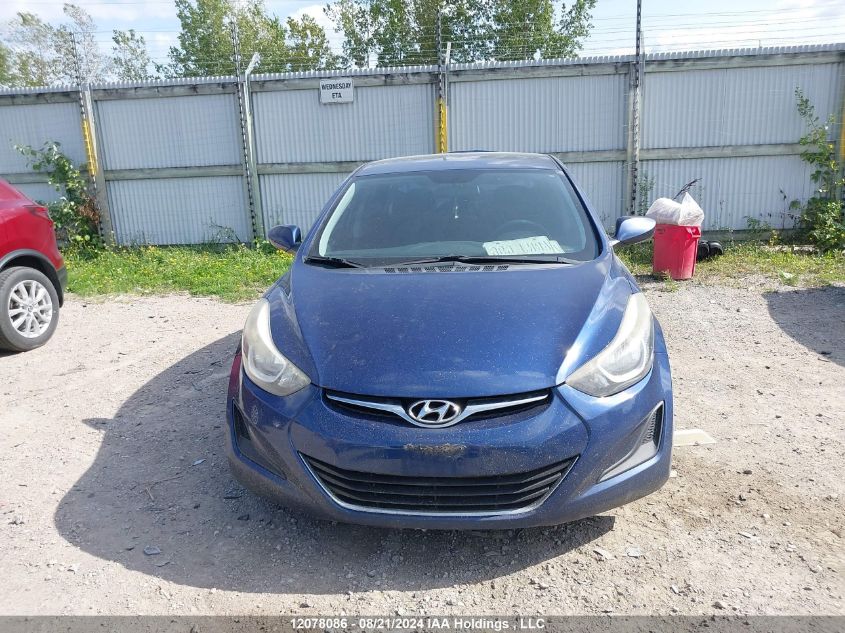 5NPDH4AE9FH563006 2015 Hyundai Elantra Gl