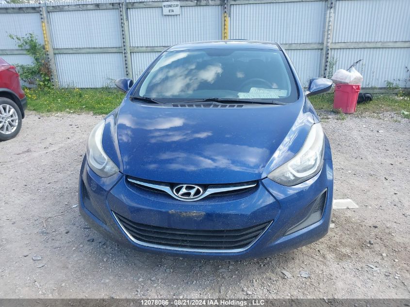 5NPDH4AE9FH563006 2015 Hyundai Elantra Gl