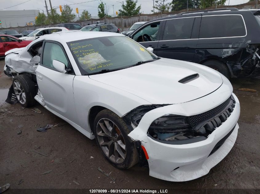 2021 Dodge Charger Gt VIN: 2C3CDXHG6MH506532 Lot: 12078099