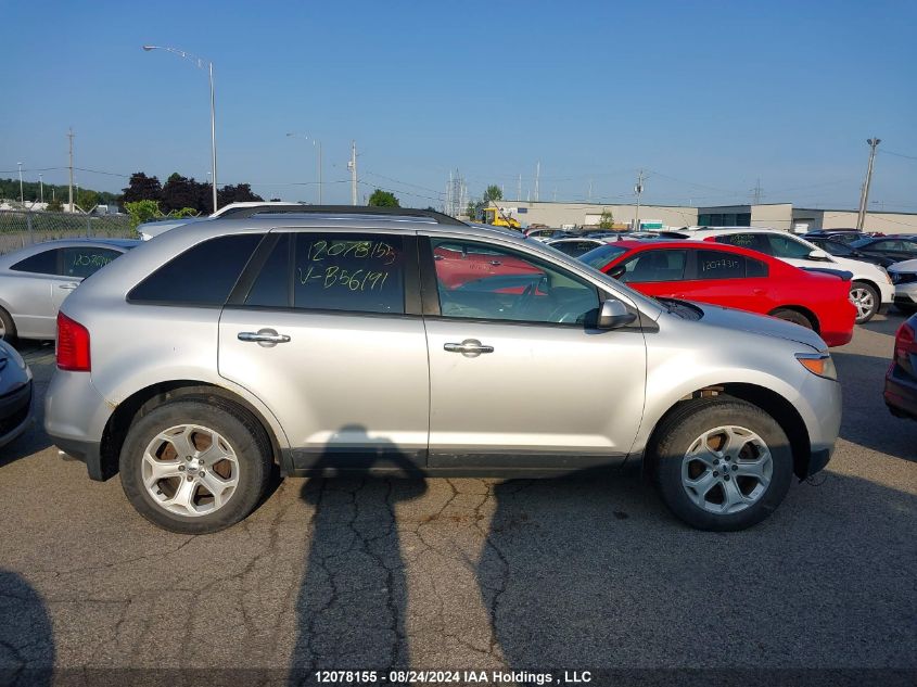 2011 Ford Edge Sel VIN: 2FMDK4JC9BBB56191 Lot: 12078155