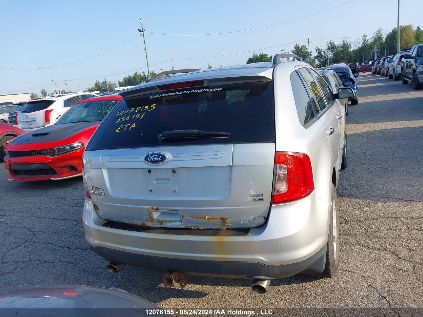 2011 Ford Edge Sel VIN: 2FMDK4JC9BBB56191 Lot: 12078155