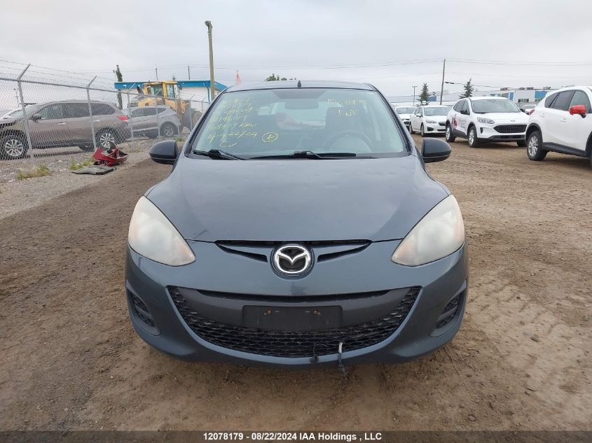 2012 Mazda Mazda2 VIN: JM1DE1KY3C0146019 Lot: 12078179