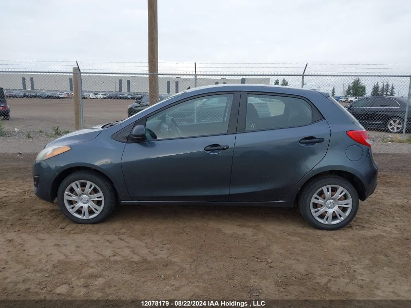 2012 Mazda Mazda2 VIN: JM1DE1KY3C0146019 Lot: 12078179