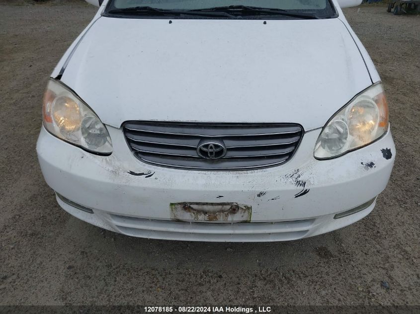 2004 Toyota Corolla Ce/Le/S VIN: 2T1BR38E64C810213 Lot: 12078185