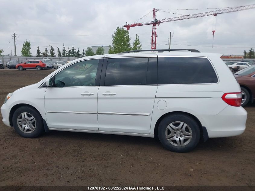 2007 Honda Odyssey VIN: 5FNRL38677B450636 Lot: 12078192