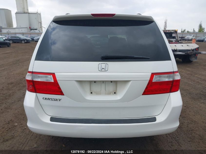 2007 Honda Odyssey VIN: 5FNRL38677B450636 Lot: 12078192