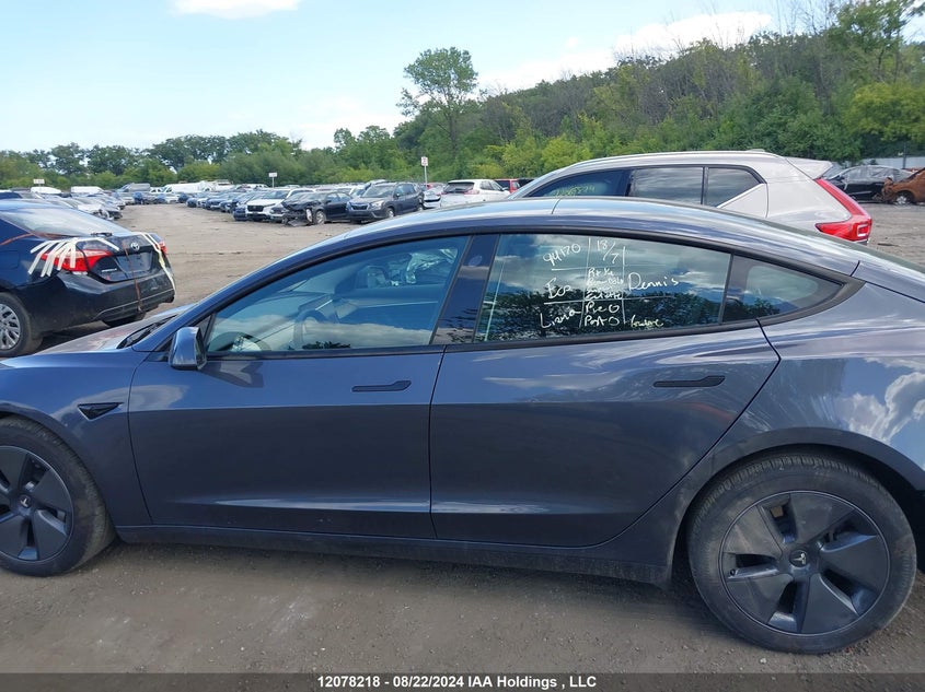 2023 Tesla Model 3 VIN: LRW3E1EB6PC923636 Lot: 12078218