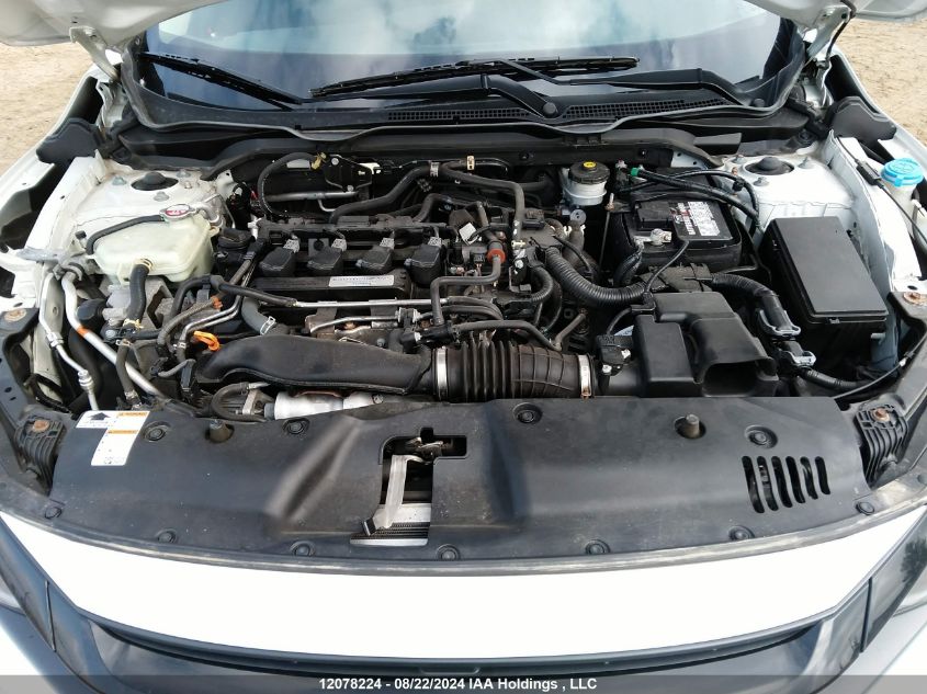 2019 Honda Civic Touring VIN: 2HGFC1F91KH106762 Lot: 12078224