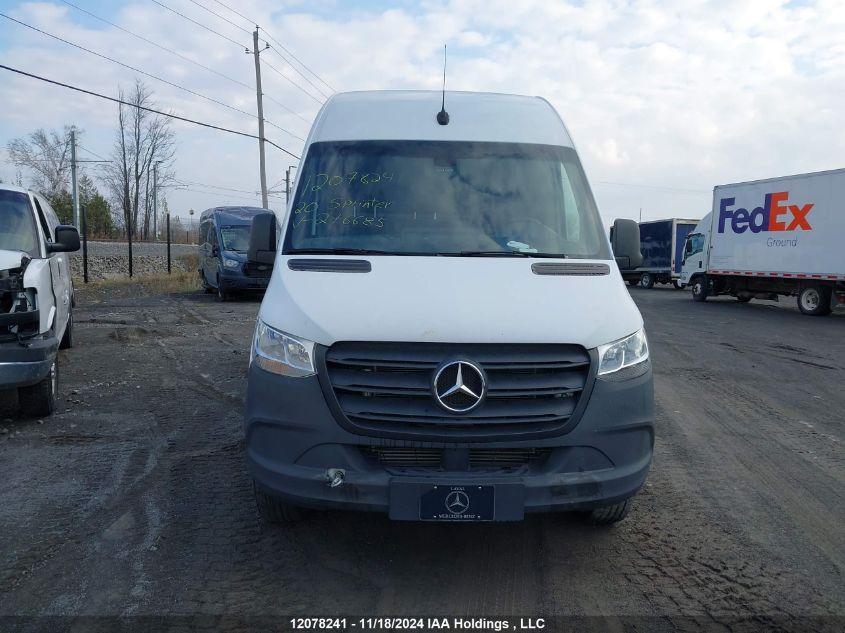 2020 Mercedes-Benz Sprinter VIN: W1Y4ECHY2LP276685 Lot: 12078241